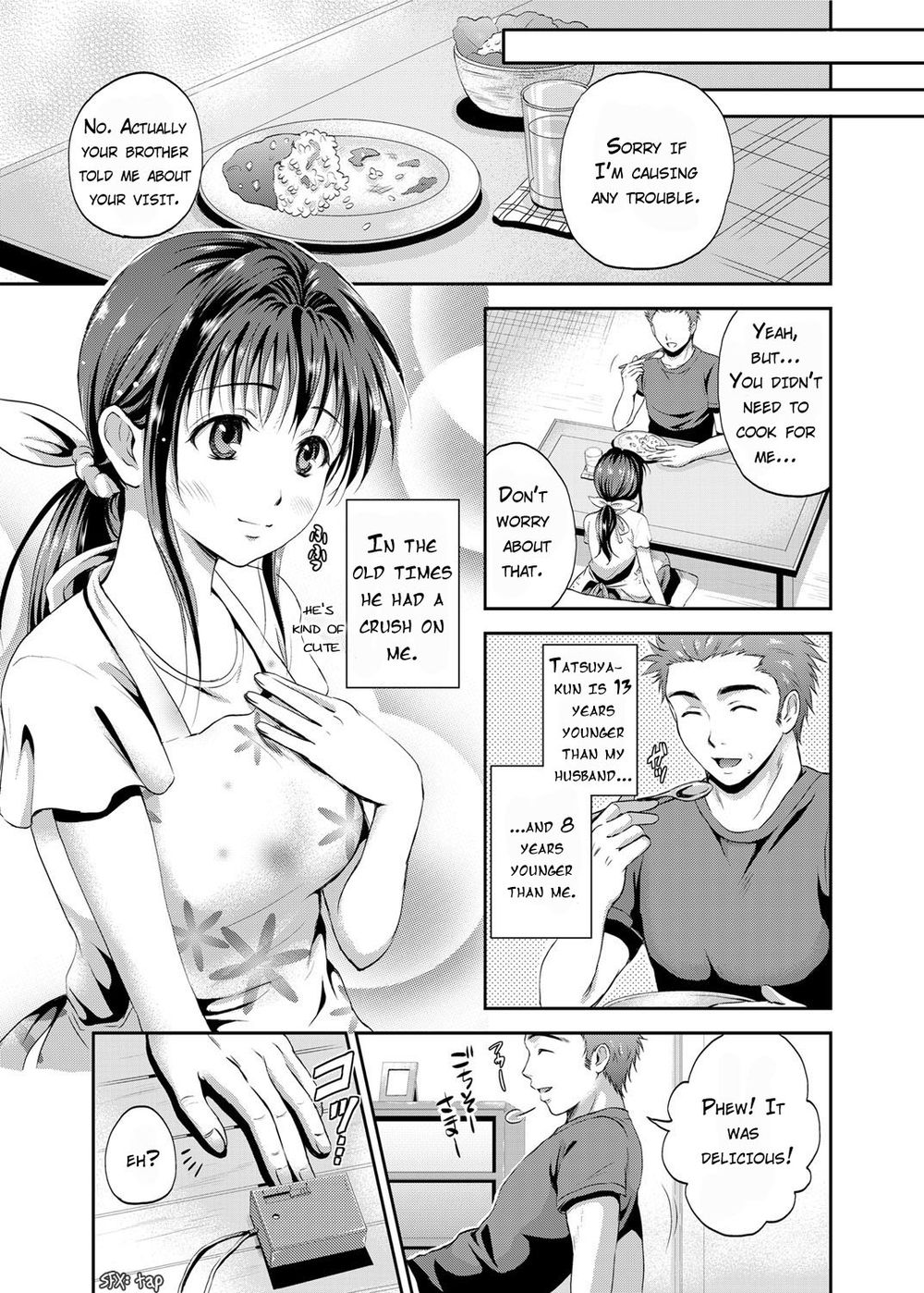 Hentai Manga Comic-The Obedient Wife's Afternoon-Read-3